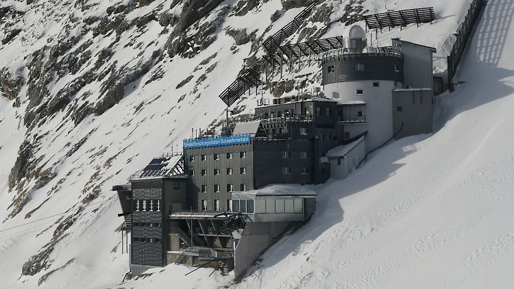 Sogar auf der Zugspitze ist der Ätna-Ausbruch nachweisbar. 