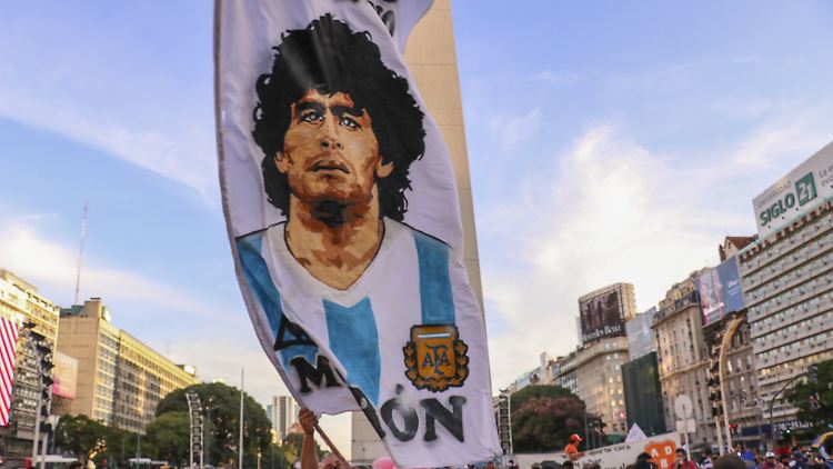 Maradona war Ende November im Alter von 60 Jahren gestorben.