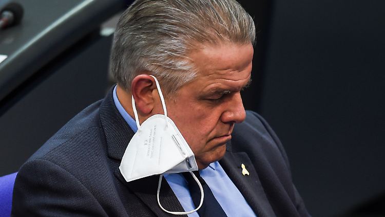 Der CDU-Abgeordnete Willsch im März im Bundestag.