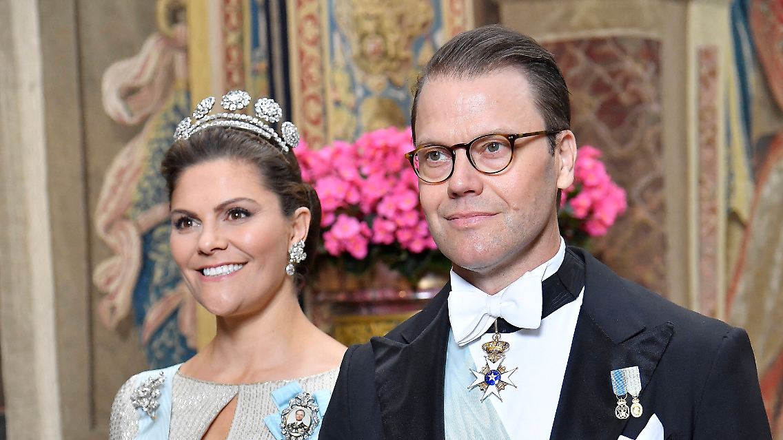 Schwedens Kronprinzessin Victoria und Ehemann Prinz Daniel.