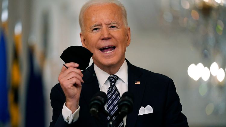 Biden appelliert an den Zusammenhalt der US-Amerikaner.