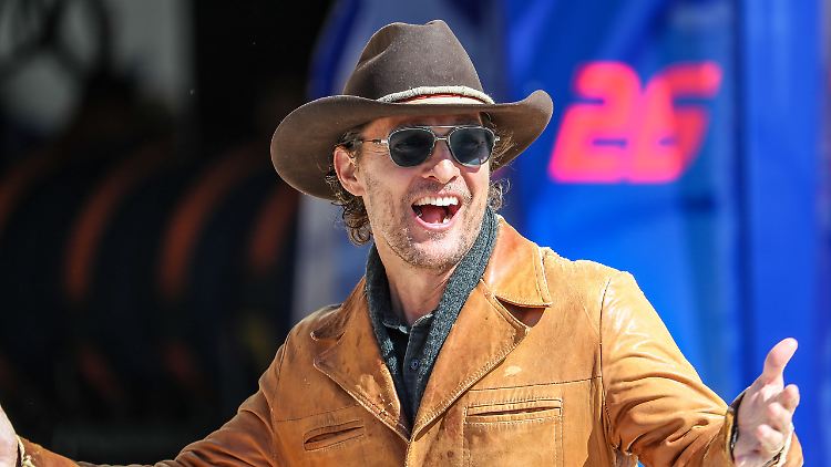 Sieht so der nächste Gouverneur von Texas aus? Matthew McConaughey könnte es werden.