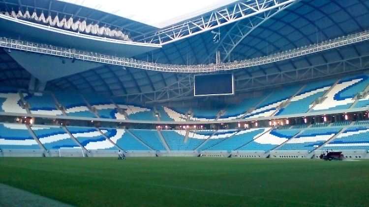Im Al Janoub Stadion in Al-Wakrah sollen in Katar 2022 WM-Spiele stattfinden.