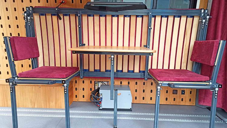 Die Bed-and-Breakfast-Einrichtung gibt es ab 4000 Euro.