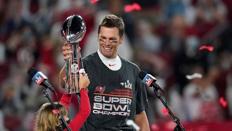 Tom Brady gewann in seiner ersten Saison mit den Bucs den Super Bowl.