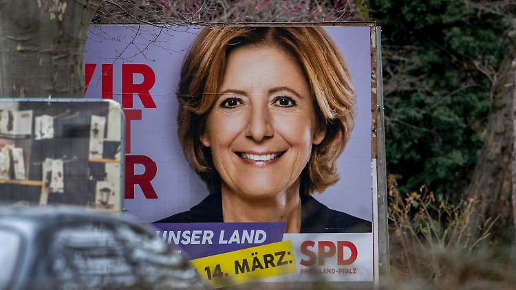 Ministerpräsidentin Dreyer dürfte Regierungschefin in Mainz bleiben.