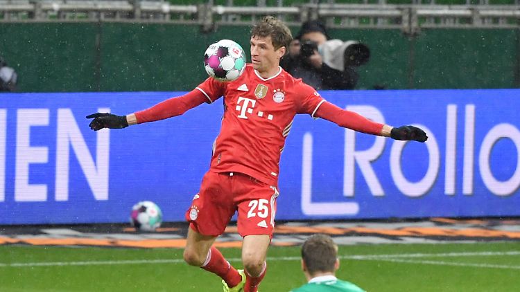 Akrobatisch schön: Thomas Müller überzeugte mal wieder in der Bundesliga.
