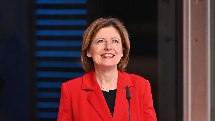 Strahlende Wahlsiegerin: Dreyer war stärker als ihre SPD.