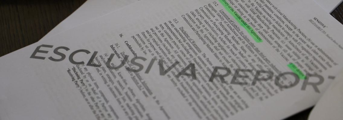 Die EU-Kommission hat Astrazeneca in nahezu allen möglichen Streitpunkten von der Haftung weitestgehend freigestellt.