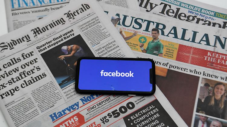 Digital-Plattformen wie Facebook und Google müssen in Australien zukünftig für den Zugriff Medieninhalte zahlen.