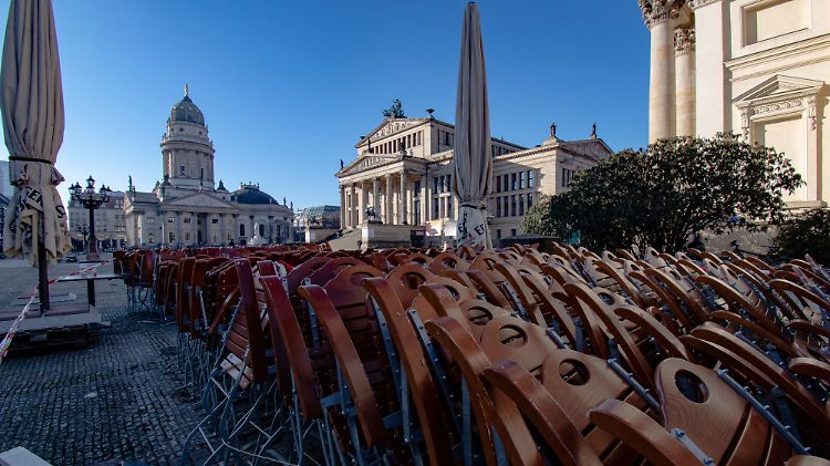 Auch im Außenbereich von Gaststätten wird es in Berlin weiterhin keine Bewirtung geben.