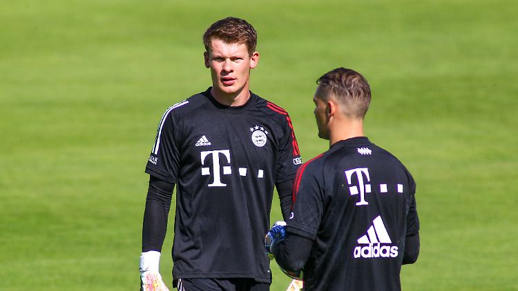 Alexander Nübel hatte gegen Nationalkeeper Manuel Neuer beim FC Bayern keine Chance.