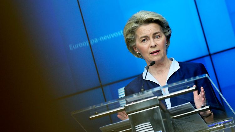 Von der Leyen: "Alle Optionen liegen auf dem Tisch."