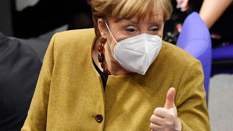 Auch Angela Merkels Kanzlerinnenbonus kann die Union nun offenbar nicht mehr vor Verlusten bewahren. 