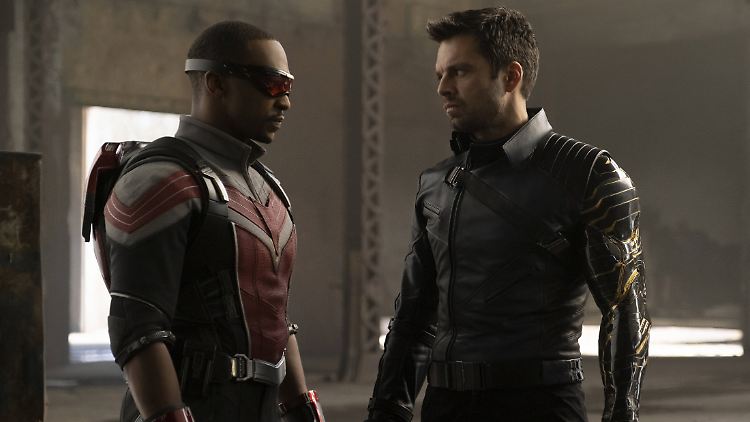 Anthony Mackie (Falcon) und Sebastian Stan (Winter Soldier) treten ein großes Erbe an.