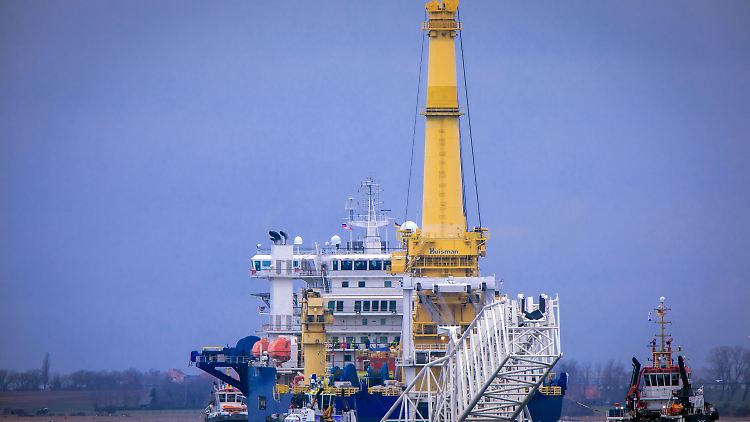 Die USA haben Sanktionen gegen Firmen angedroht, die an Bau und Zertifizierung der 1200 Kilometer langen Pipeline beteiligt sind.