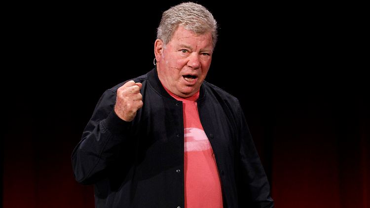 Shatner bei einem Auftritt im März 2020 - er steht immer noch im Saft.