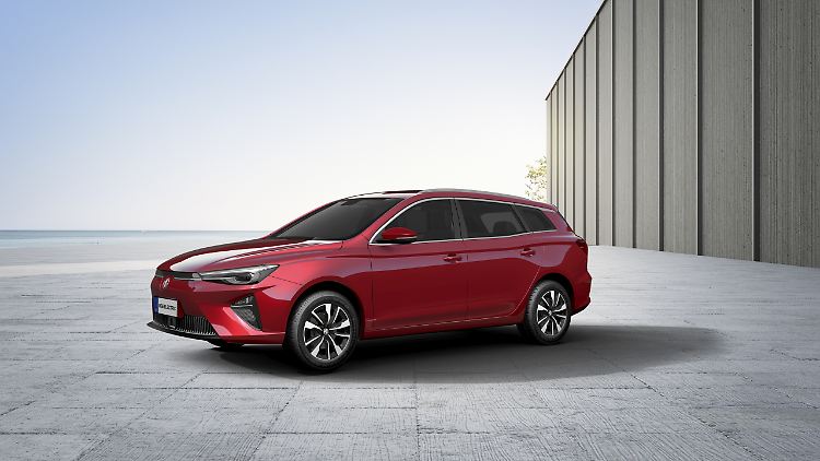 Der MG5 Eelectric dürfte der erste rein elektrisch betriebene Kombi in Europa sein.