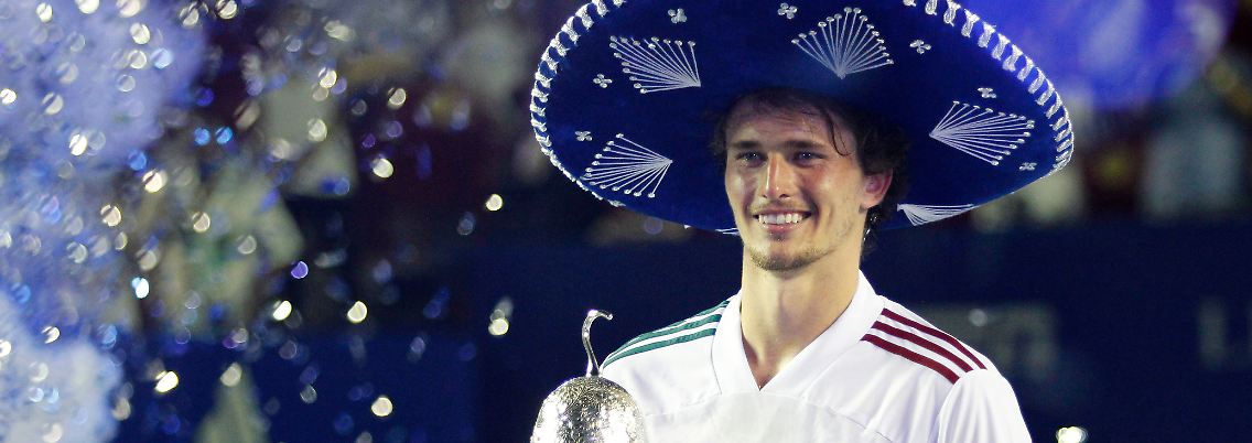 Allein für diesen Sombrero hat sich die Anstrengung für Zverev gelohnt.