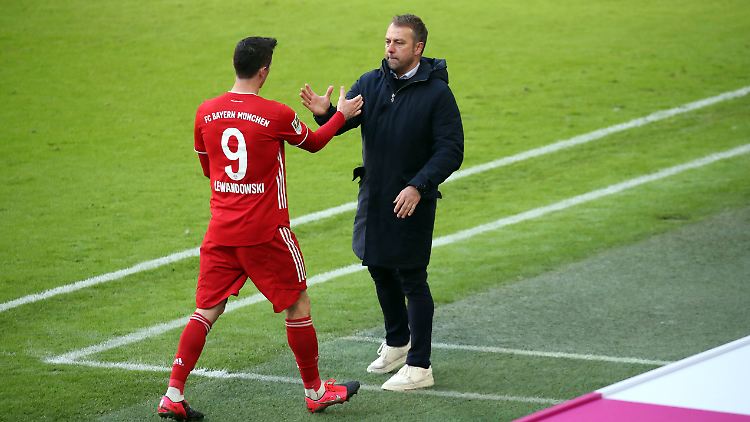 Der Trainer und sein erfolgreichster Spieler.