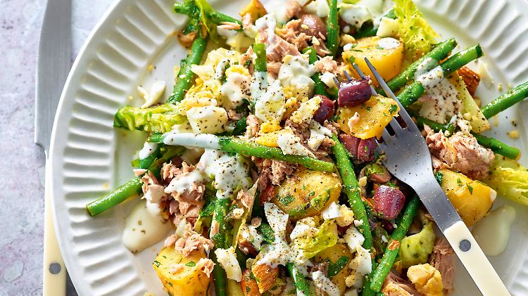 Christians Niçoise-Salat: Ein verbindliches Standardrezept für Nizza-Salat gibt es sowieso nicht.