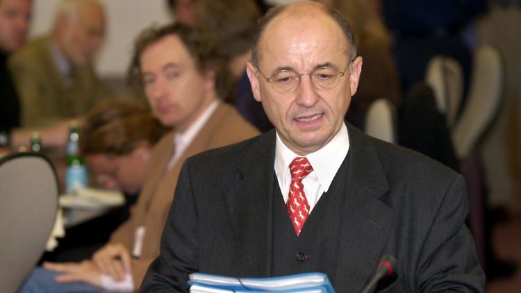 Muss einpacken: Alfred Sauter.
