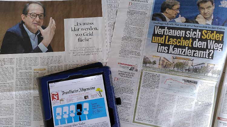 Sowohl die "Bild am Sonntag" als auch die "Frankfurter Allgemeine Sonntagszeitung" wie auch der "Tagesspiegel am Sonntag" enthielten keine Aufmunterung für Unionspolitiker.