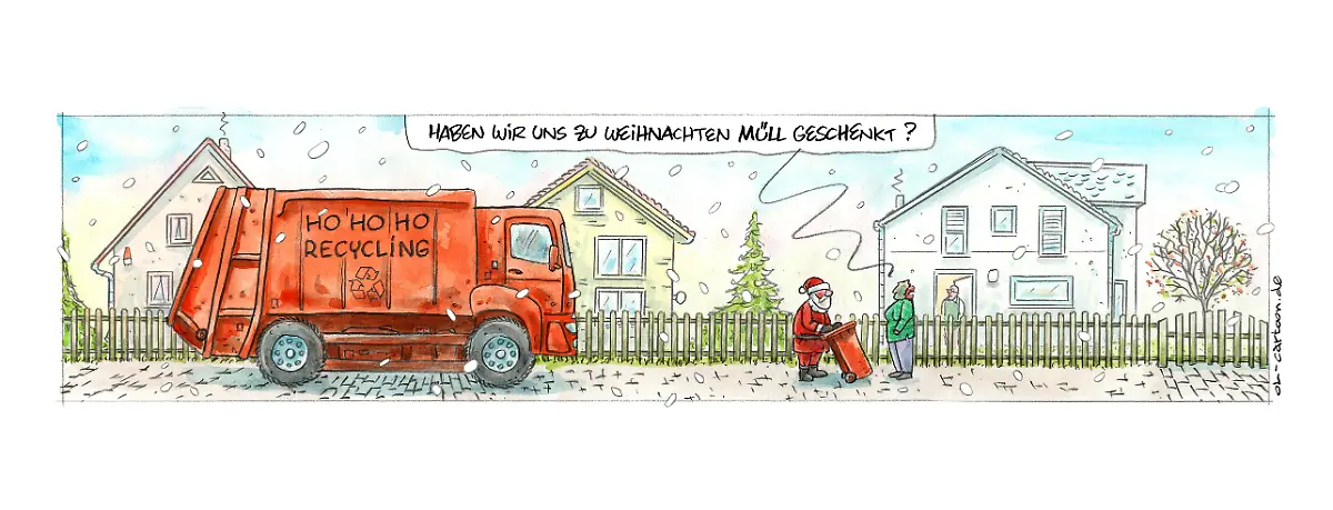 Weihnachtsgeschenke-Muell