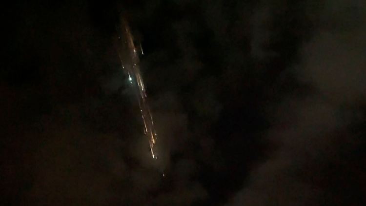 Menschen in Seattle erlebten am späten Abend ein einmaliges Schauspiel am Himmel. 