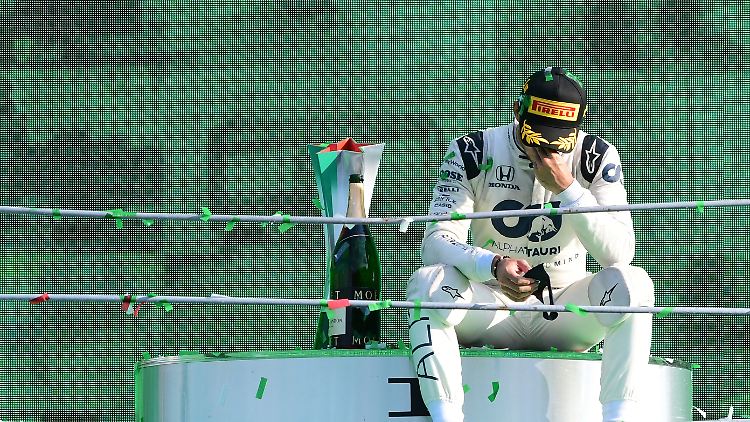 Sensationell gewann Pierre Gasly den Monza-Grand-Prix 2020.