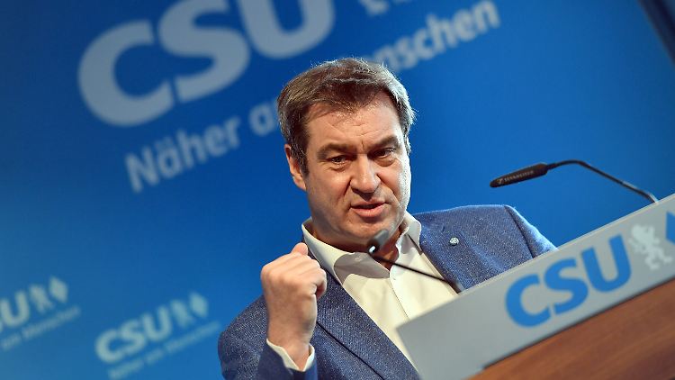 Im Kampf gegen das Coronavirus ist CSU-Chef Söder für mehr Kompetenzen auf Bundesebene.