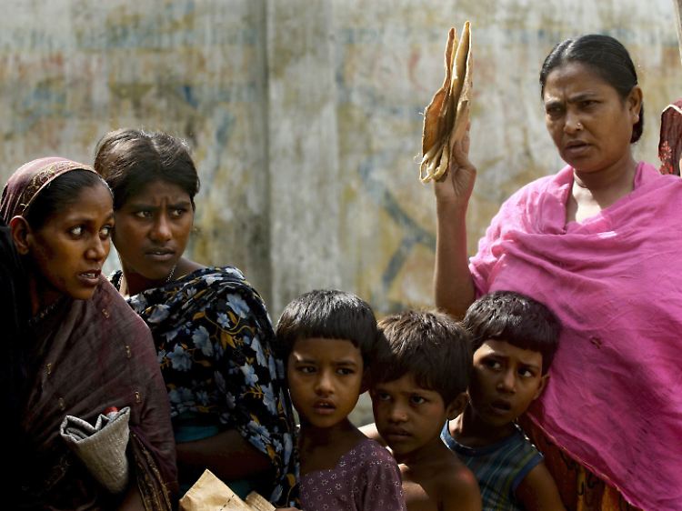 Ein Großteil der Menschen in Bangladesch lebt in tiefster Armut.
