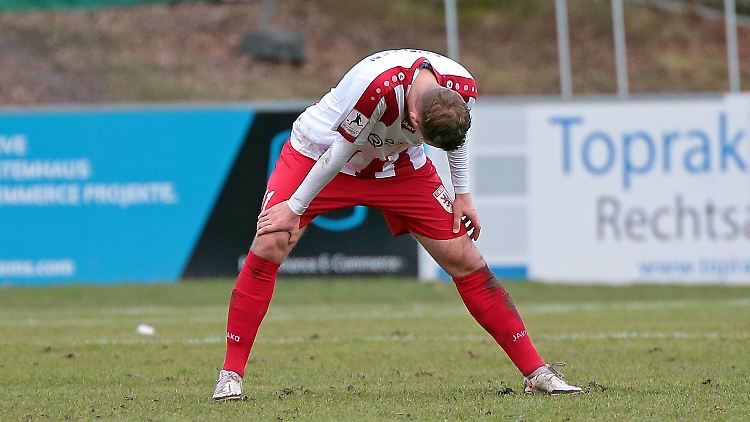 Ali Ibrahimaj und sein FC Gießen stehen vor einer beendeten Saison ohne Wertung.