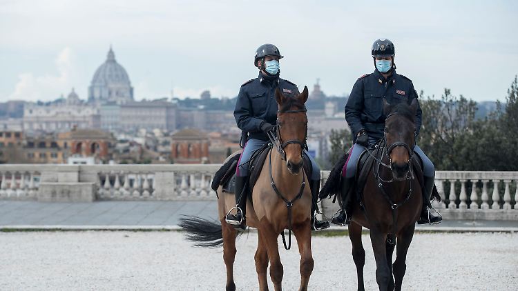 Über die Ostertage hat Italien einen Lockdown verhängt.
