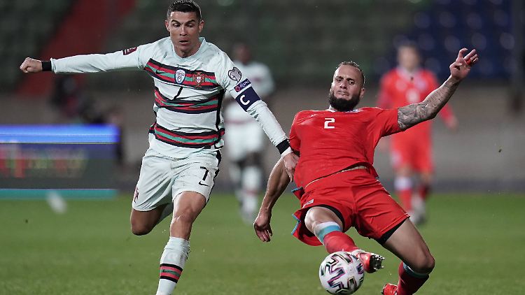 Nicht zu stoppen: Ronaldo im Spiel gegen Luxemburg.