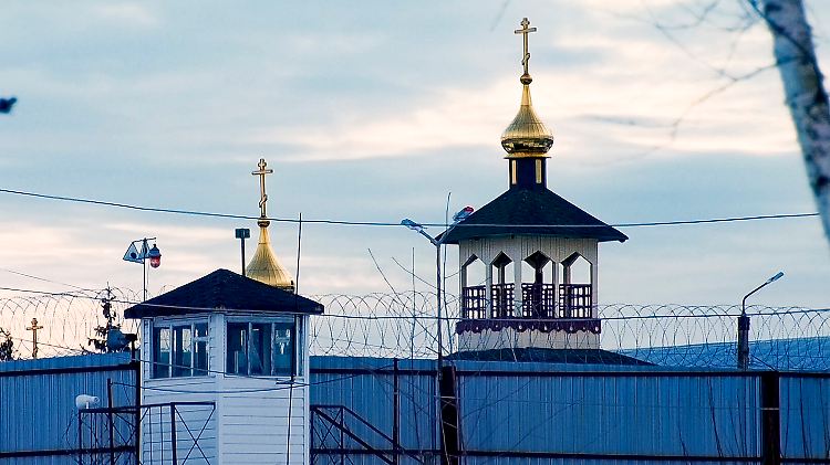 Nawalny ist vor den Toren Moskaus interniert.