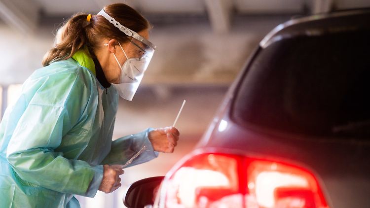 In der vergangenen Woche stieg die Zahl der Schnell- und PCR-Tests.