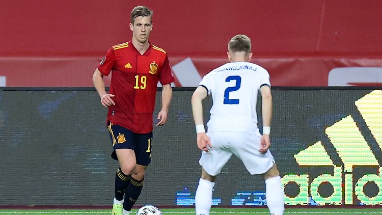 Dani Olmo hatte mit seinen Spaniern einen schönen Qualifikations-Abend.