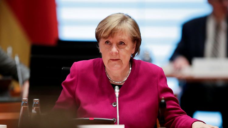 Kanzlerin Merkel: "Wir werden dieses Virus gemeinsam besiegen."