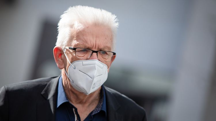 Kann sich bei der Wahl des Koalitionspartners durchsetzen: Winfried Kretschmann.