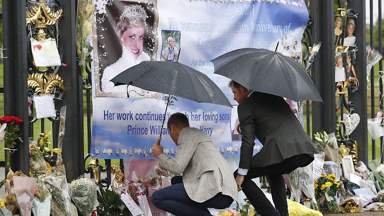 Seit 1997 verfolgen die Brüder Harry und William das Ziel, ihrer Mutter ein Denkmal zu setzen. 