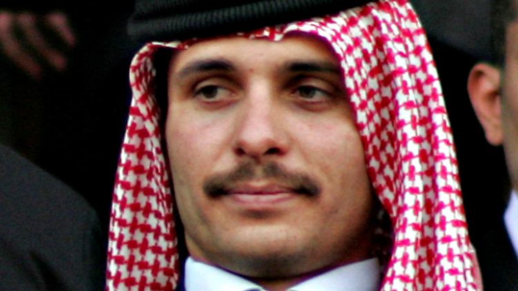 Der ehemalige Kronprinz Hamsa bin Hussein steht nach eigenen Angaben unter Hausarrest.