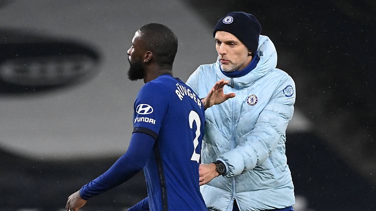 Ab in die Kabine: Rüdiger wurde am Ostersonntag von Tuchel nach einem Zoff beim Training rausgeworfen.