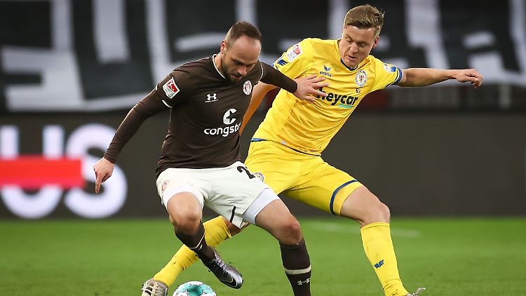 Für Felix Kroos und seine Braunschweiger gab es in Hamburg nichts zu holen.