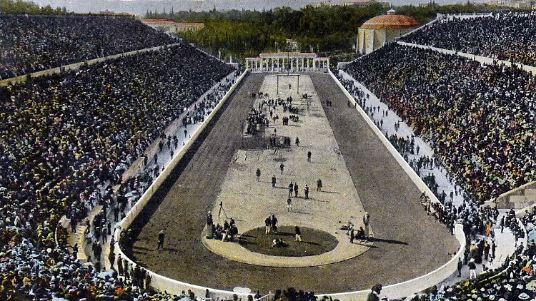 Das Stadion in Athen wird bis heute genutzt.