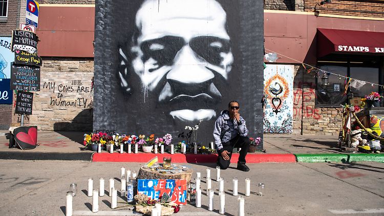 George Floyd war am 25. Mai 2020 in Minneapolis bei einer brutalen Festnahme ums Leben gekommen.