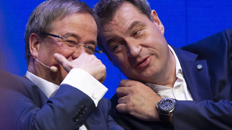 Über 70 Prozent der Unionsanhänger versprechen sich mehr von einem Kanzlerkandidaten Söder.