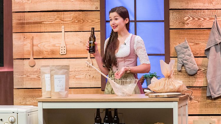 Und Prost! Gründerin Ines Pfisterer hat Bier dabei.