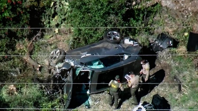 Woods überlebte schwer verletzt.