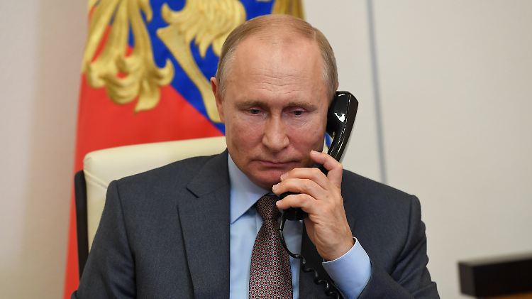 Wladimir Putin sprach mit Angela Merkel auch über die Lage im Bürgerkriegsland Syrien und den Fall Nawalny. 